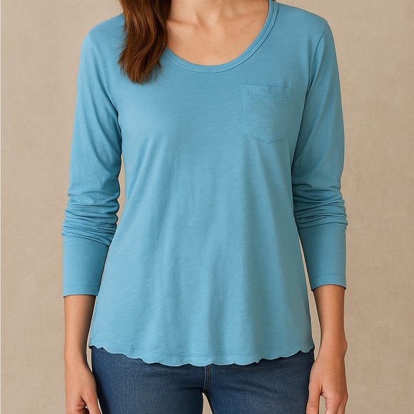 SUNDANCE Long Sleeve Tee Size‎ Small - Picture 1 of 6